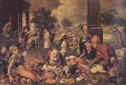 Pieter Aertsen Christ and the Adulteress (mk14) china oil painting reproduction